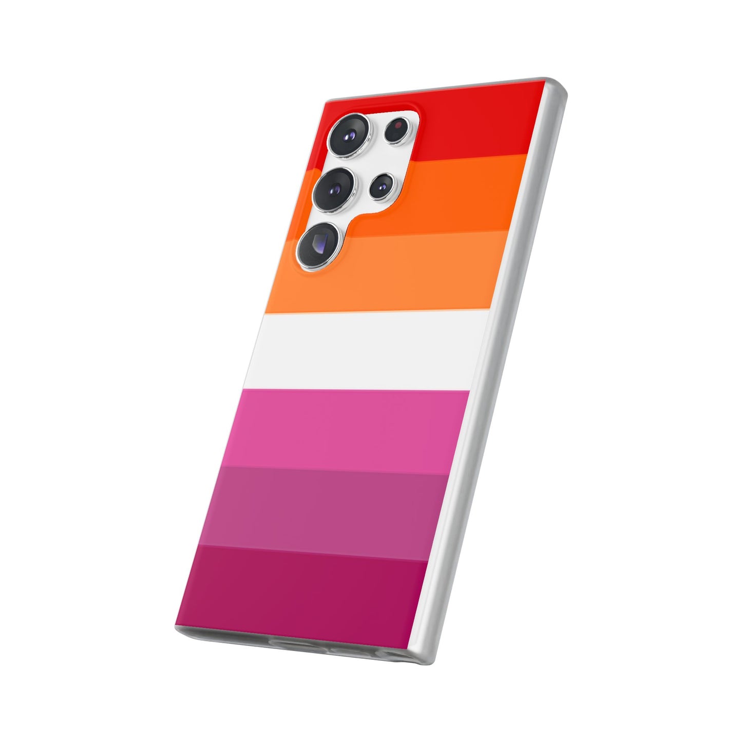 Lesbian Pride Flag Samsung Flexi Case - Multiple Generations