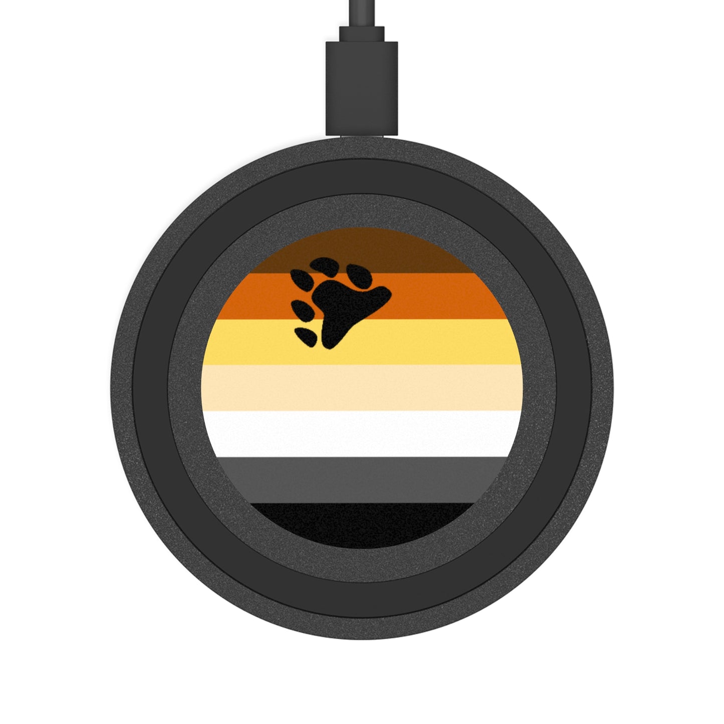 Bear Pride Flag Wireless Charger