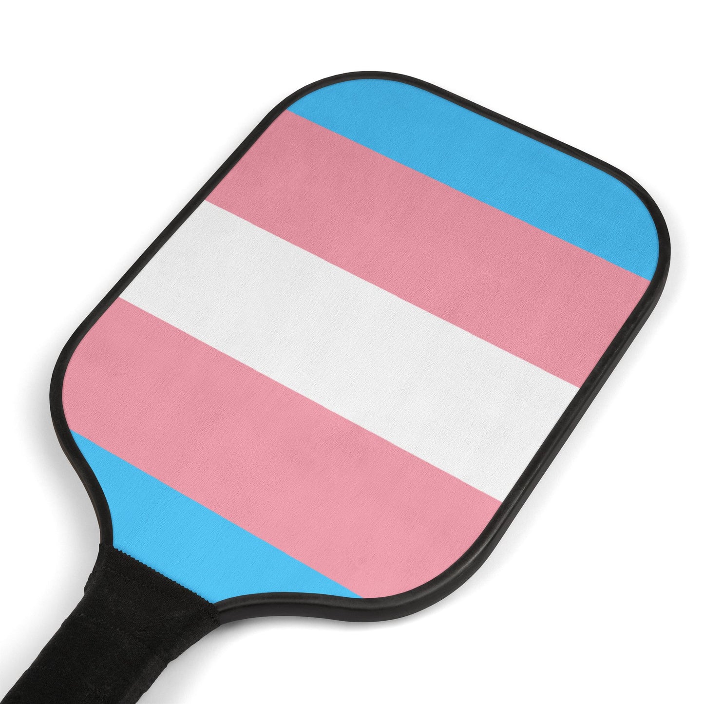 Transgender Pride Flag Pickleball Paddles Set