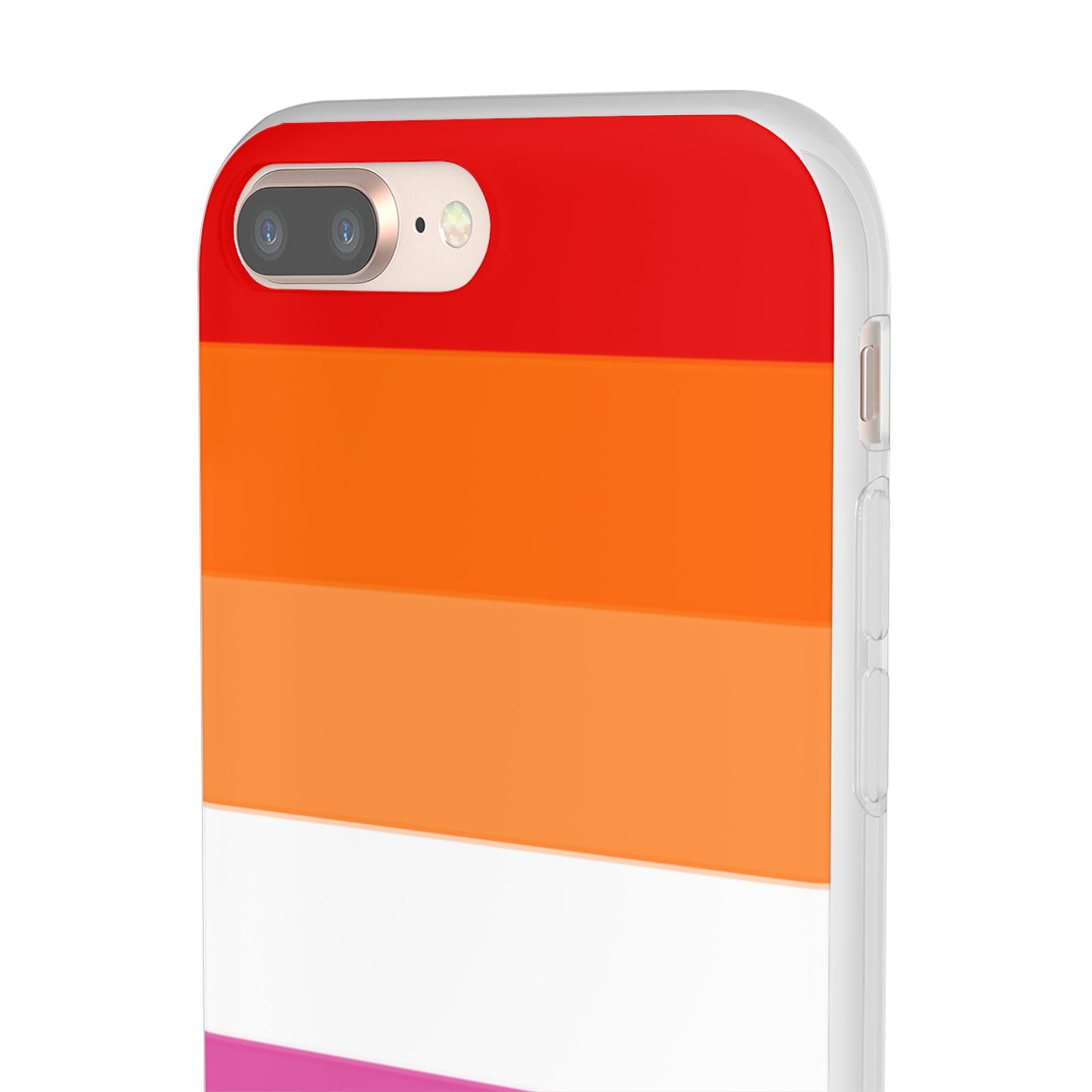 Lesbian Pride Flag iPhone Flexi Case - Multiple Generations