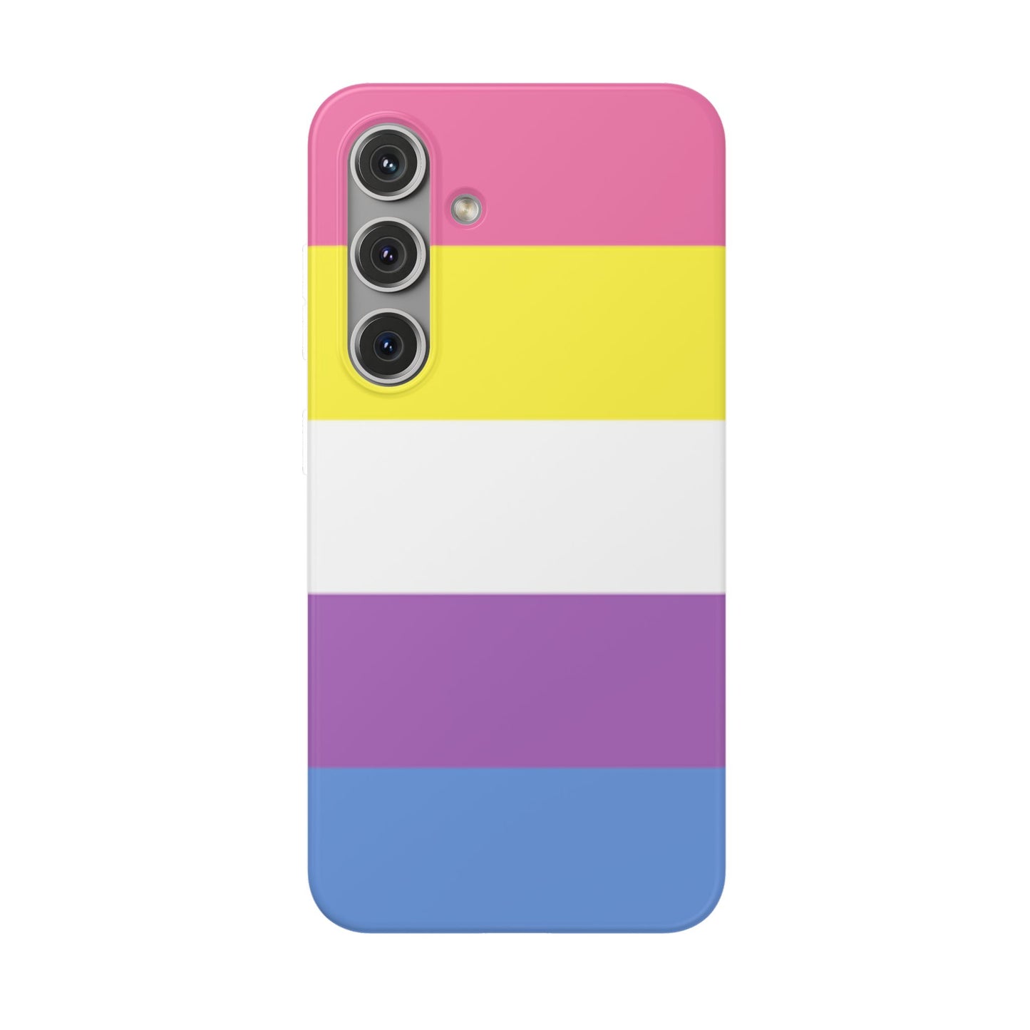 Bigender Pride Flag Samsung Flexi Case - Multiple Generations