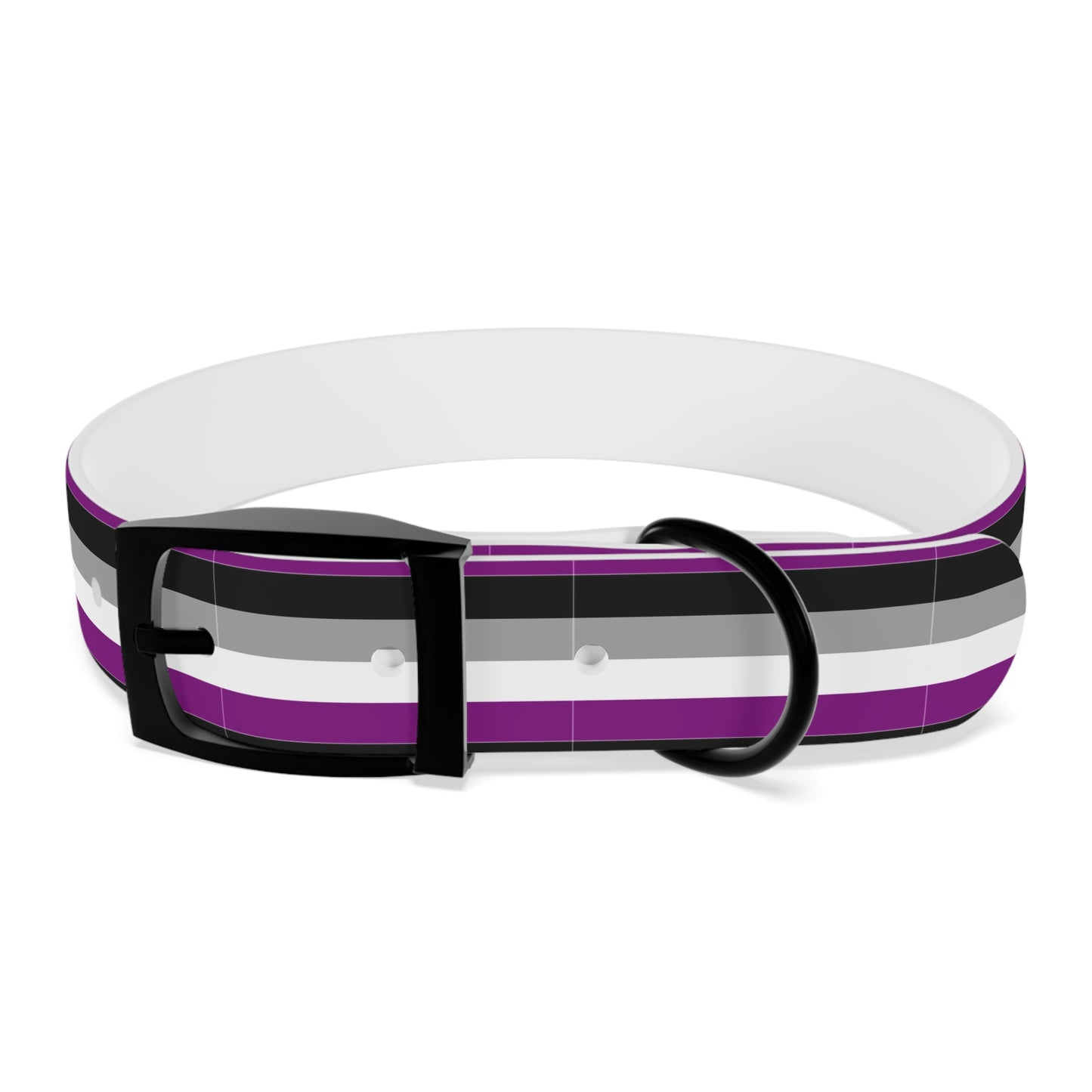 Asexual Pride Flag Dog Collar