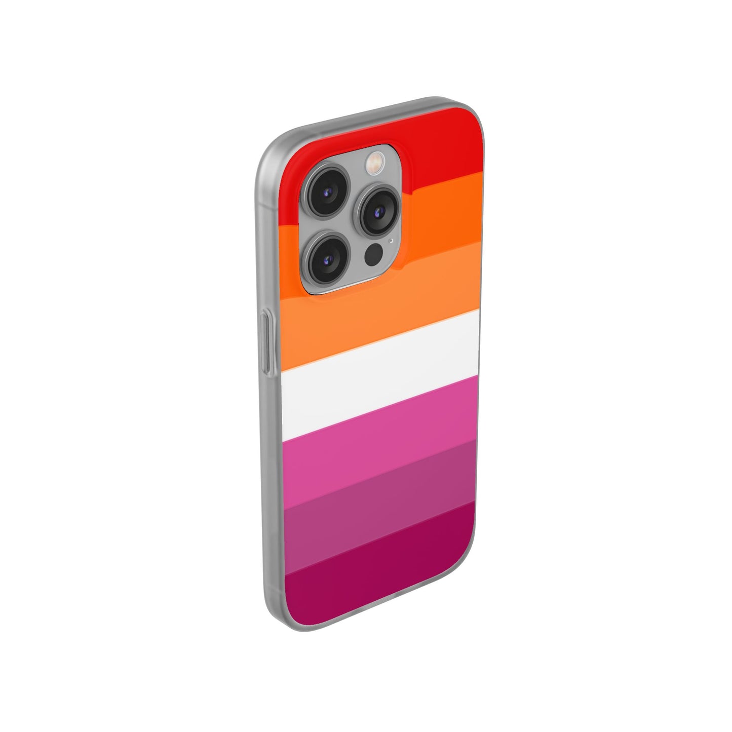 Lesbian Pride Flag iPhone Flexi Case - Multiple Generations