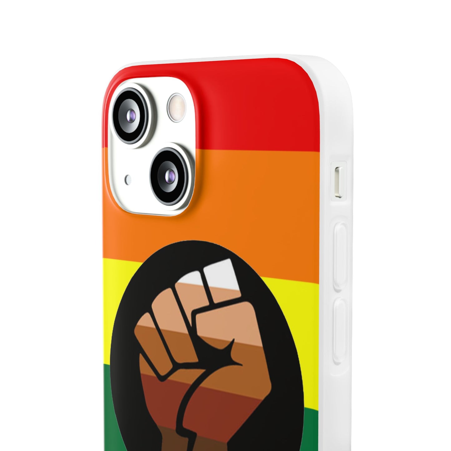 QPOC Pride Flag iPhone Flexi Case - Multiple Generations