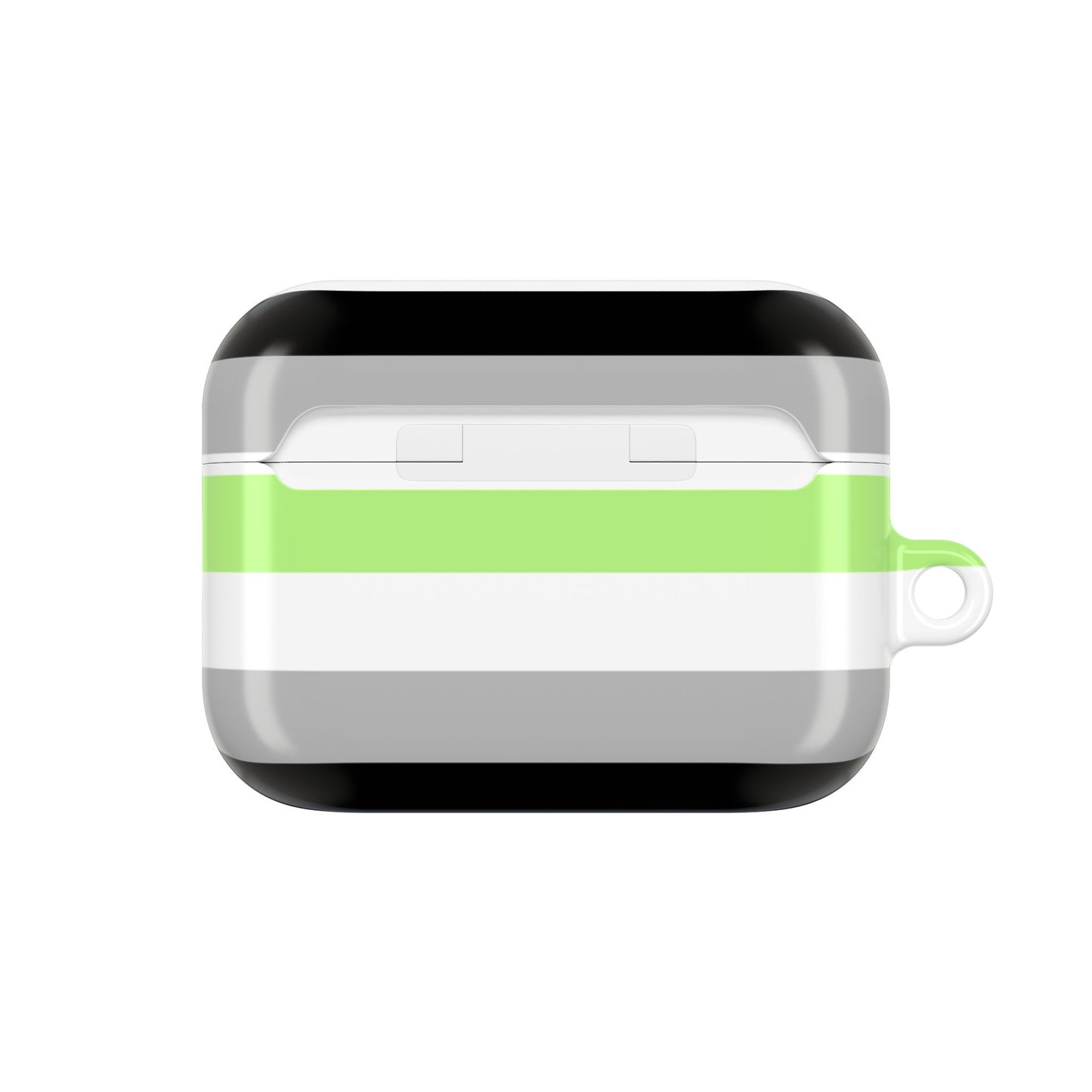 Agender Pride Flag AirPod Case - Multiple Generations