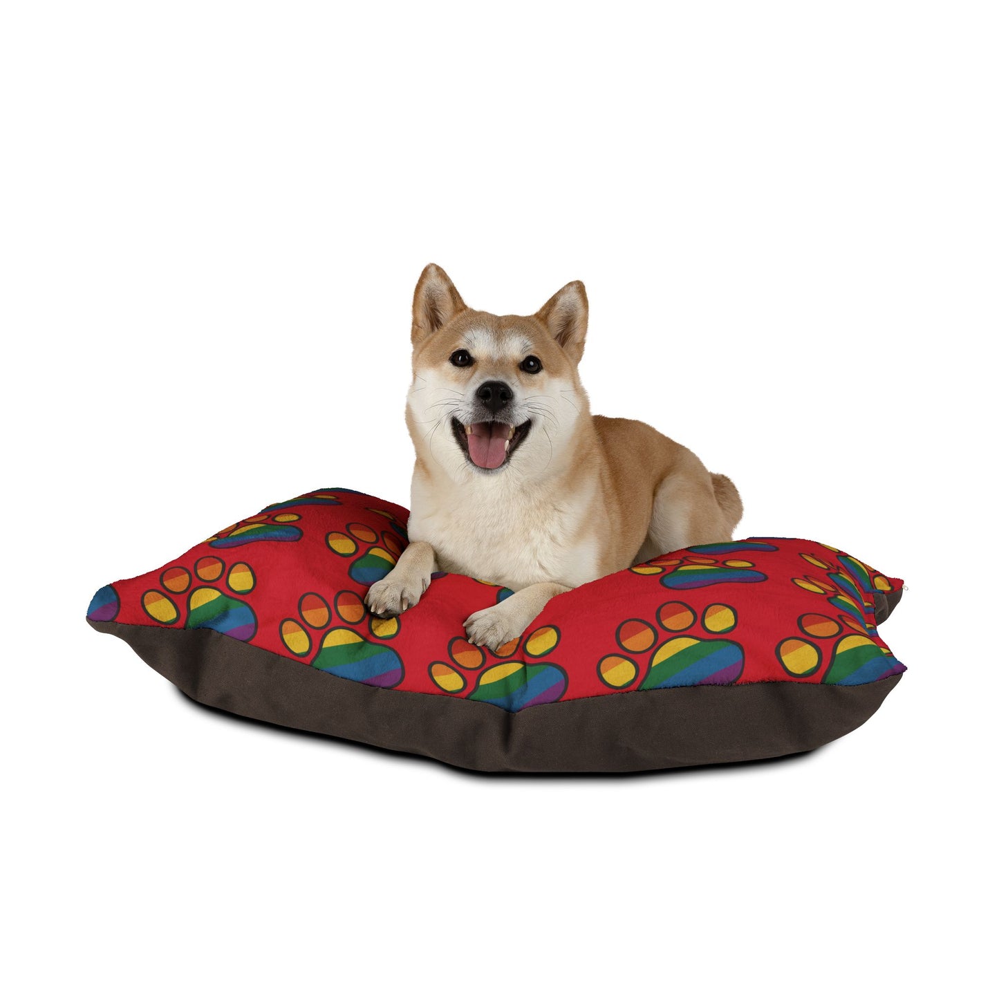 Radical Pet Paw Print Pet Bed