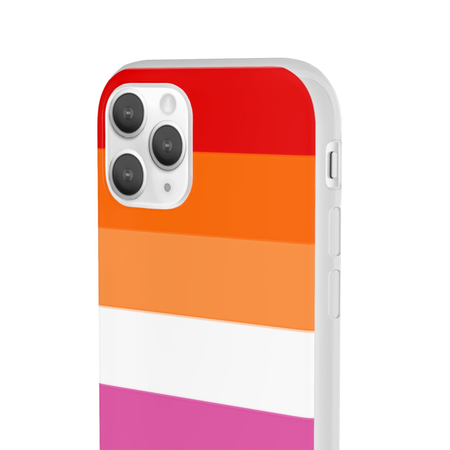 Lesbian Pride Flag iPhone Flexi Case - Multiple Generations