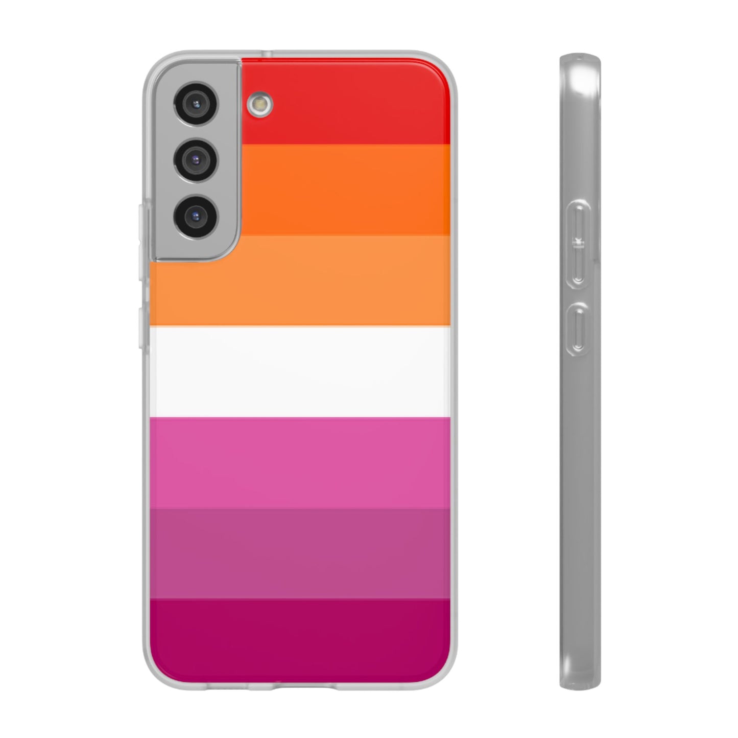 Lesbian Pride Flag Samsung Flexi Case - Multiple Generations