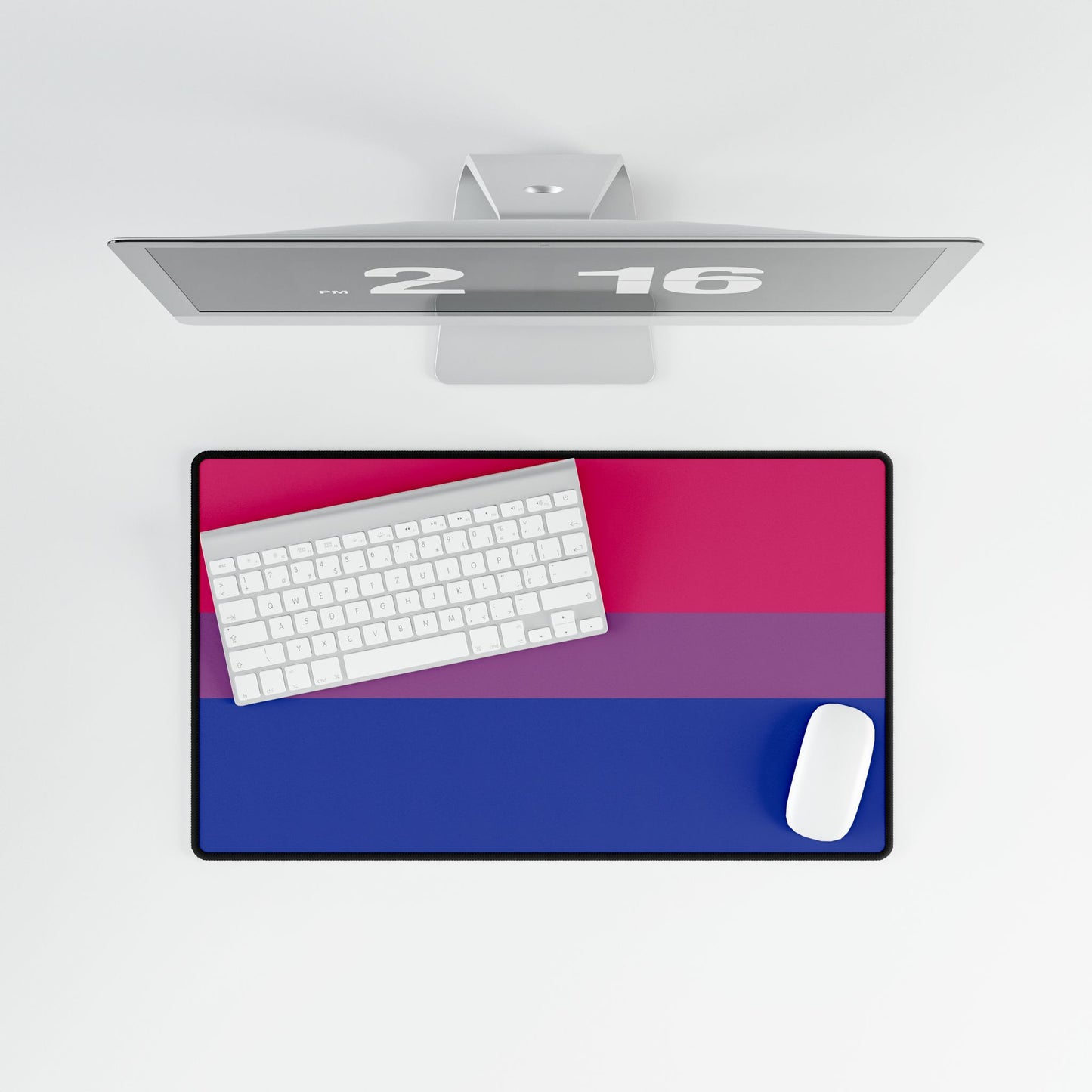 Bisexual Pride Flag Desk Mat