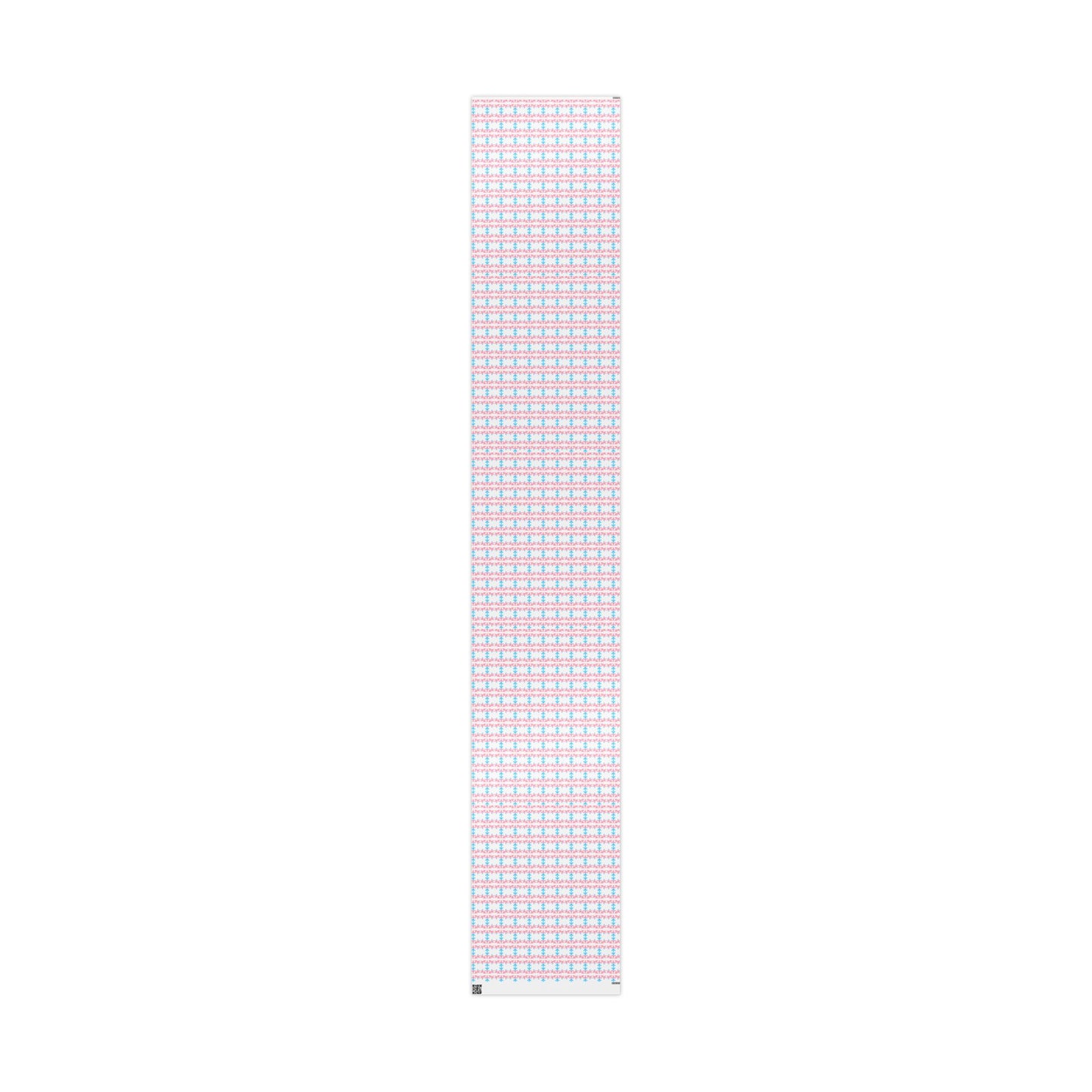 Transgender Pride Flag Snowflake Wrapping Paper - Multiple Sizes/Finishes