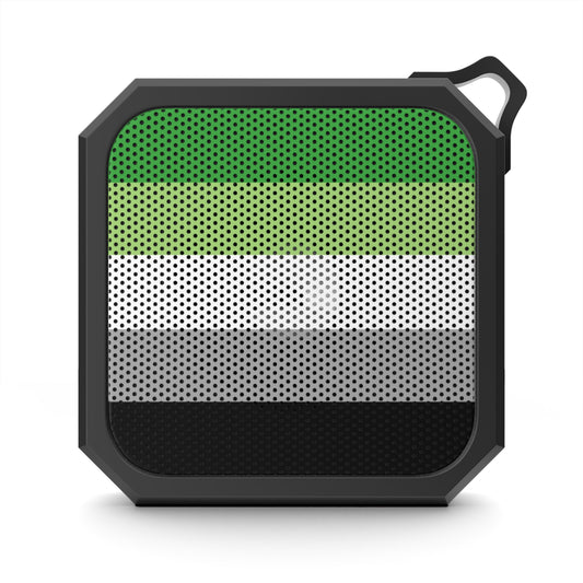 Aromantic Pride Flag Bluetooth Speaker