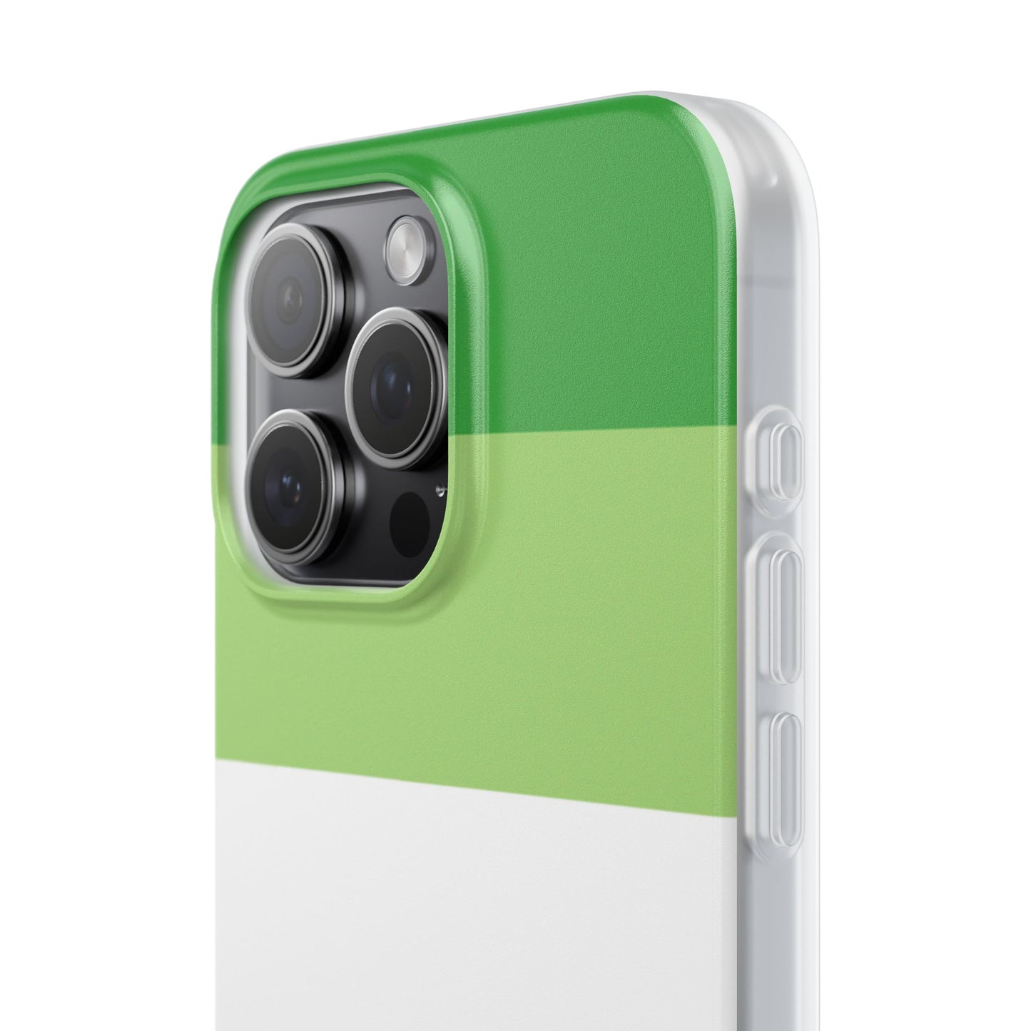 Aromantic Pride Flag iPhone Flexi Case - Multiple Generations