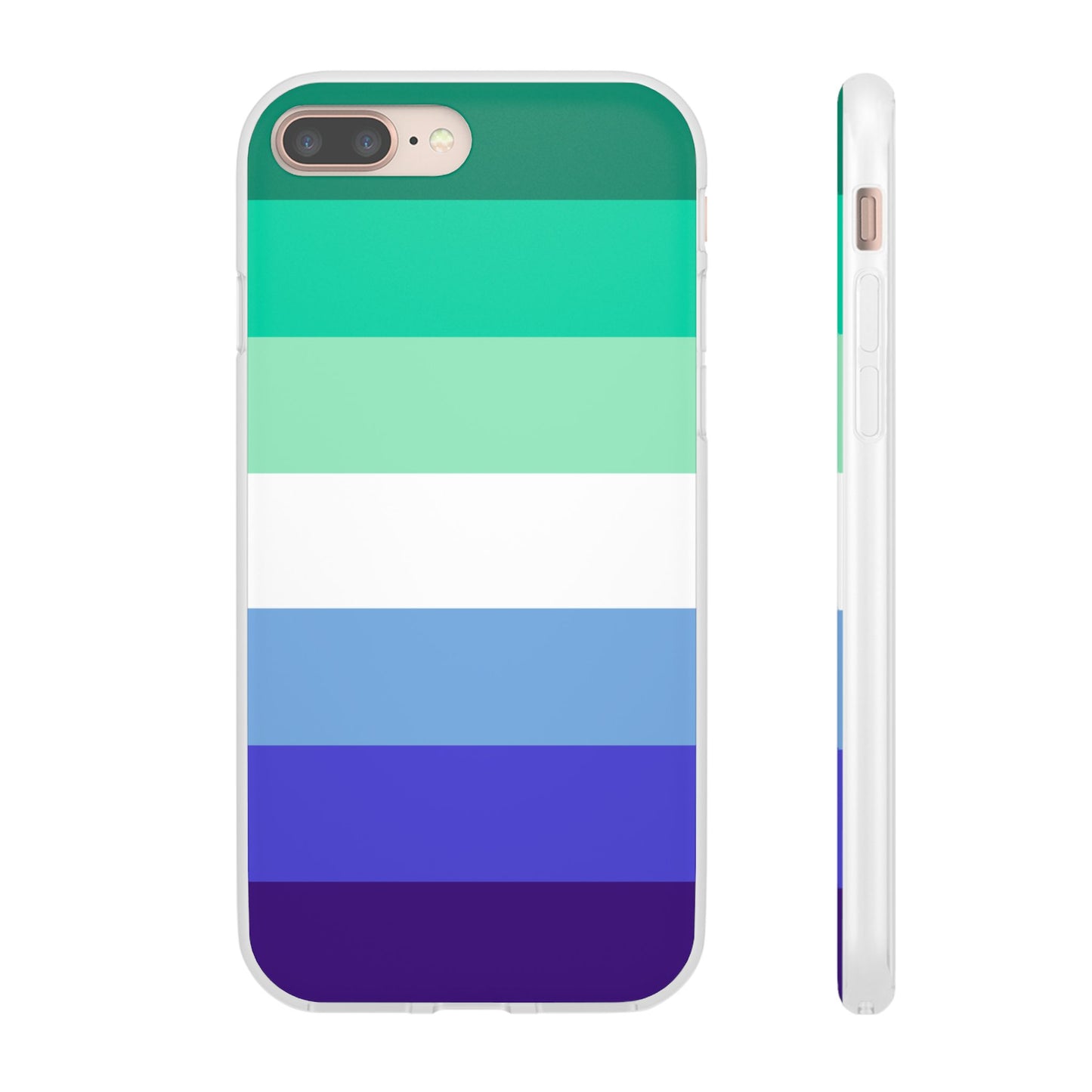 MLM Pride Flag iPhone Flexi Case - Multiple Generations