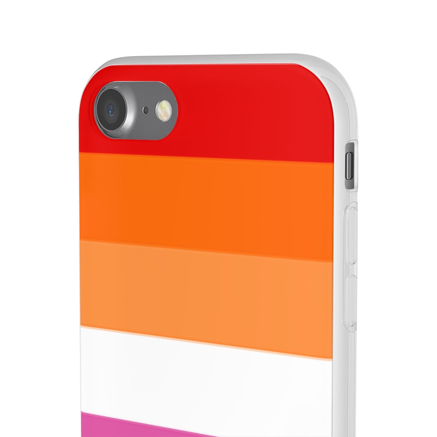 Lesbian Pride Flag iPhone Flexi Case - Multiple Generations