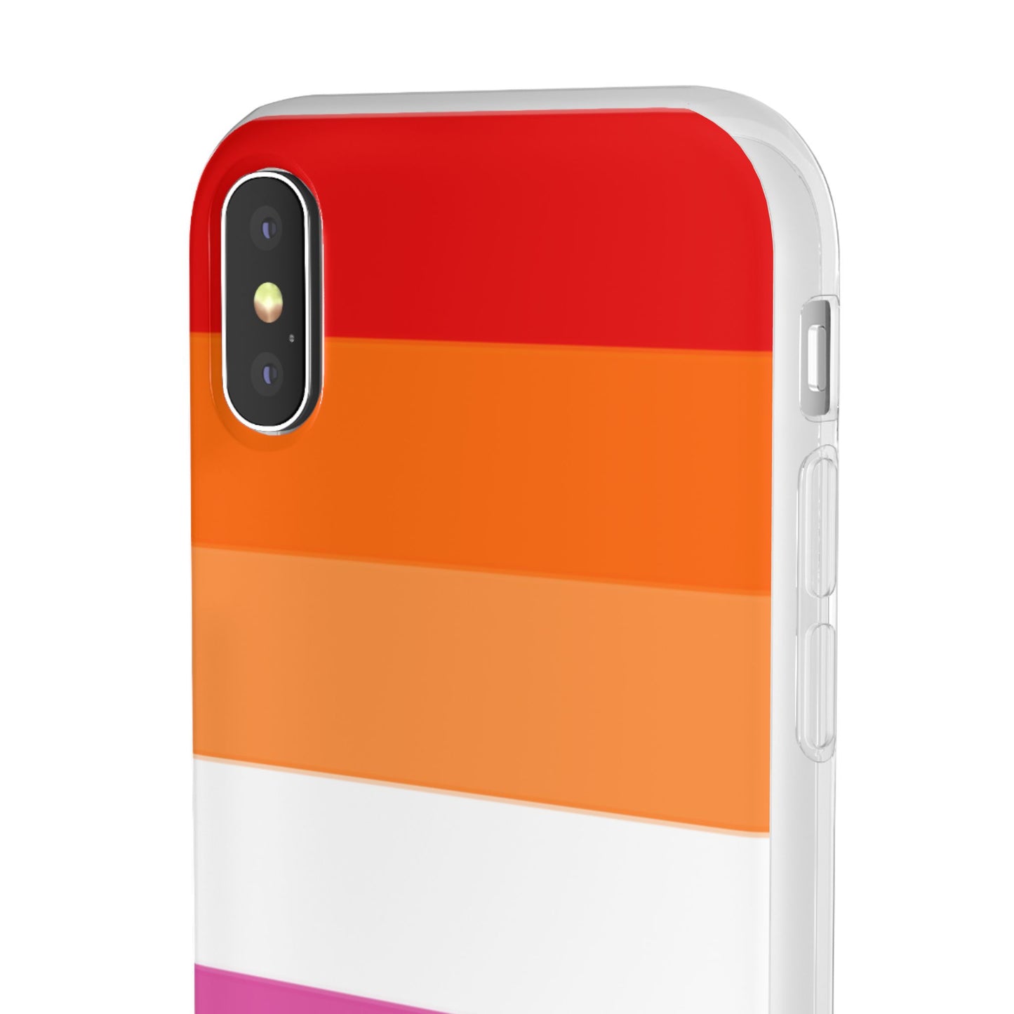 Lesbian Pride Flag iPhone Flexi Case - Multiple Generations