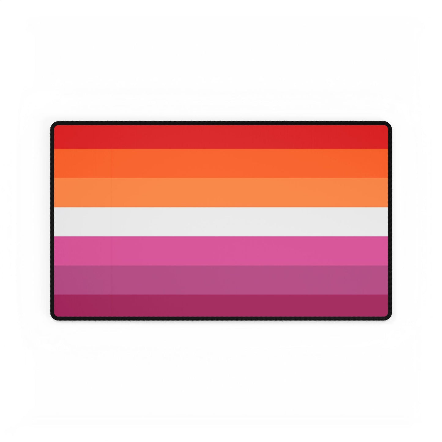 Lesbian Pride Flag Desk Mat