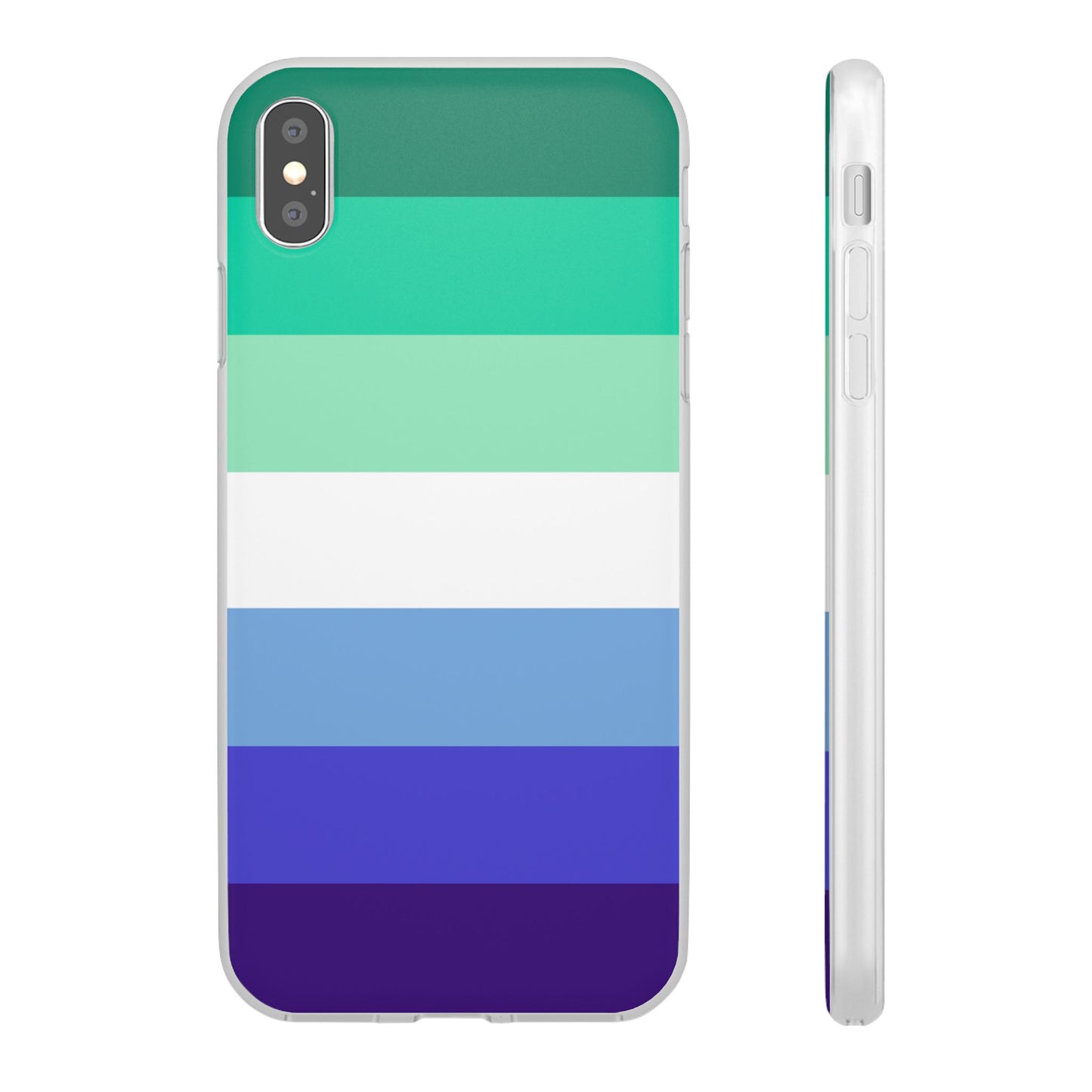 MLM Pride Flag iPhone Flexi Case - Multiple Generations