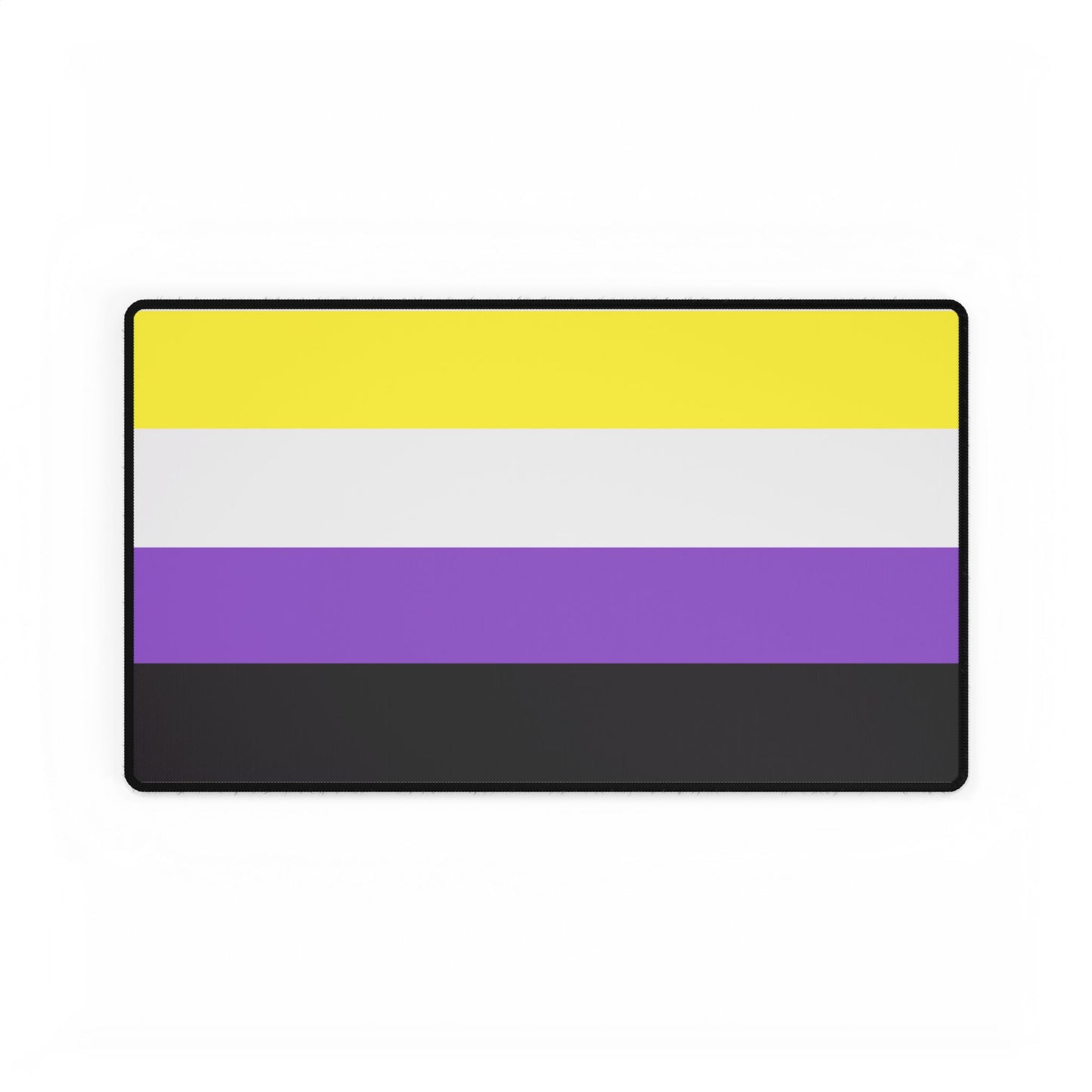 Non-Binary Pride Flag Desk Mat