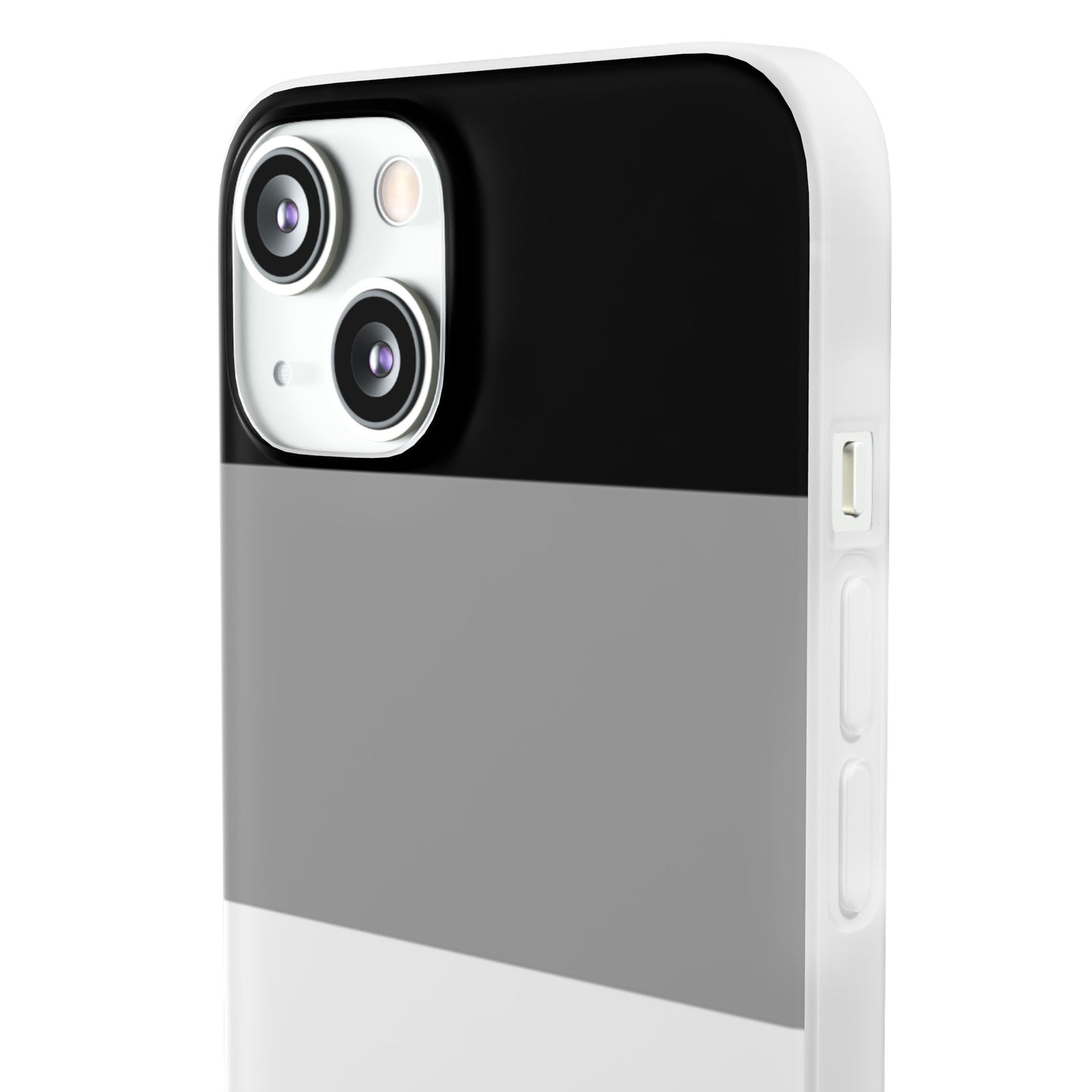 Asexual Pride Flag iPhone Flexi Case - Multiple Generations