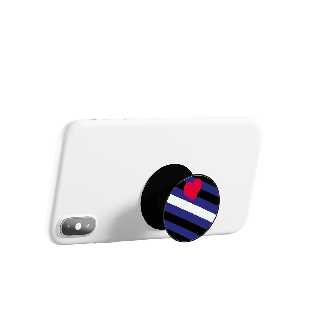 Leather Pride Flag Airbag Mobile Phone Holder
