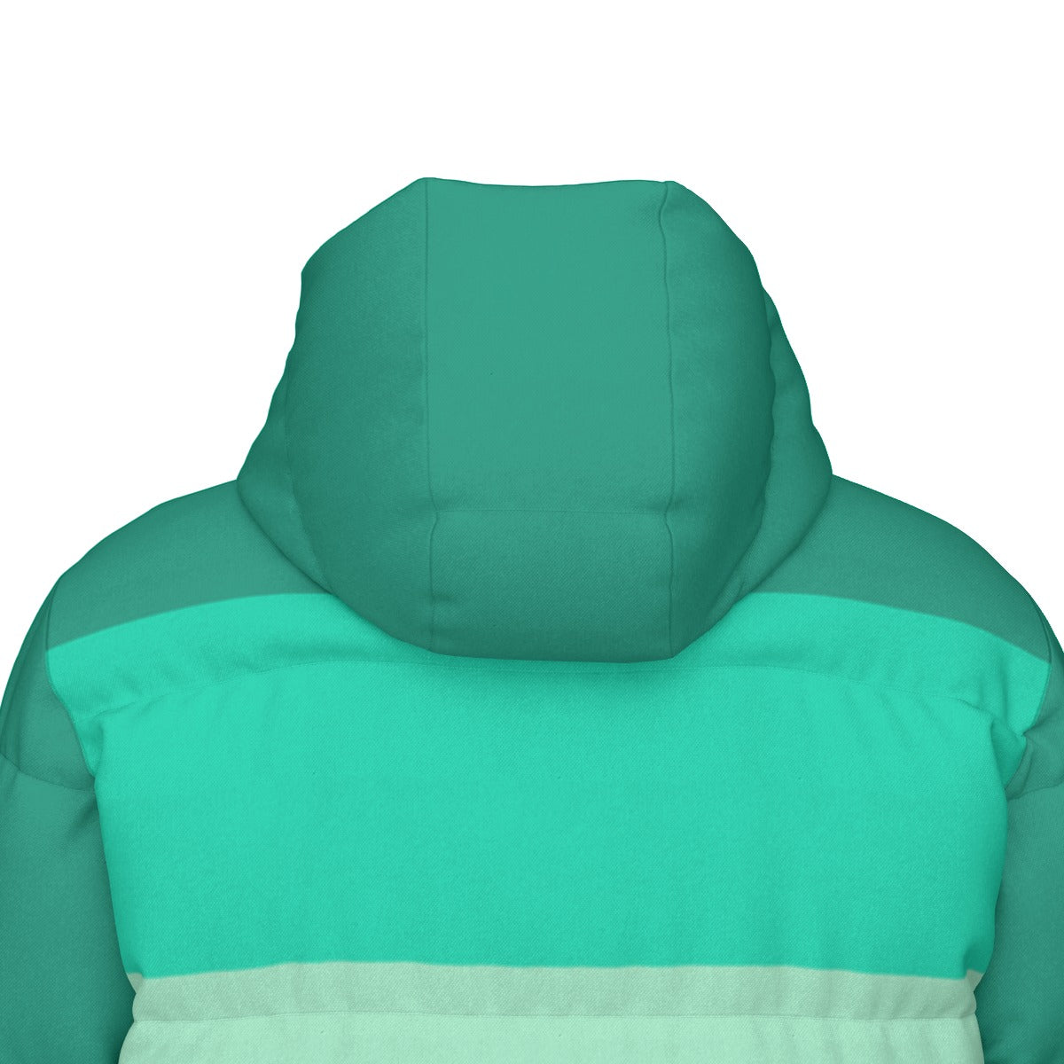 MLM Pride Flag All-Over Print All Genders Long Down Jacket