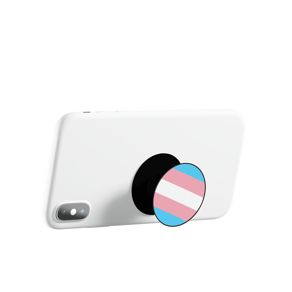 Transgender Pride Flag Airbag Mobile Phone Holder