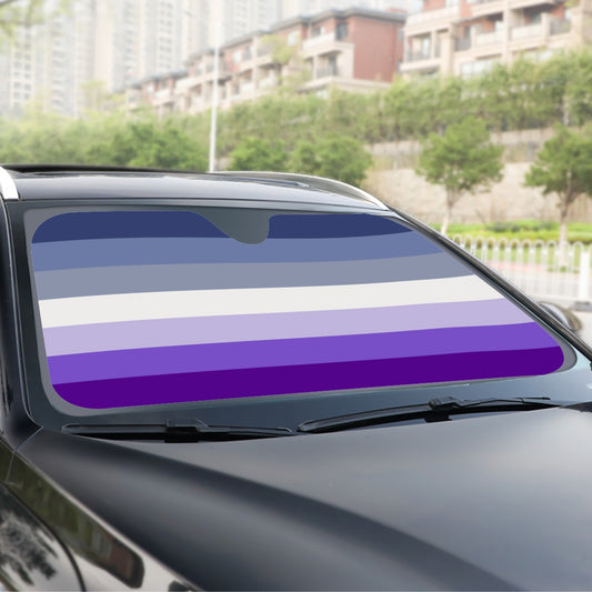 Butch Pride Flag (dorian-rutherford) Windshield Sunshade | 137 cm (53.9")