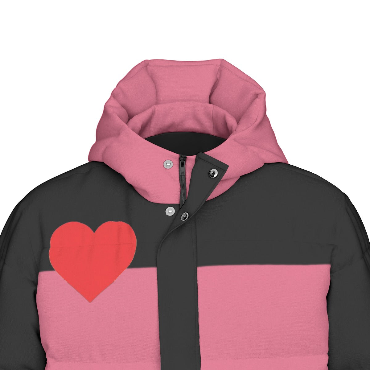 Fat Fetish Pride Flag All-Over Print All Genders Long Down Jacket