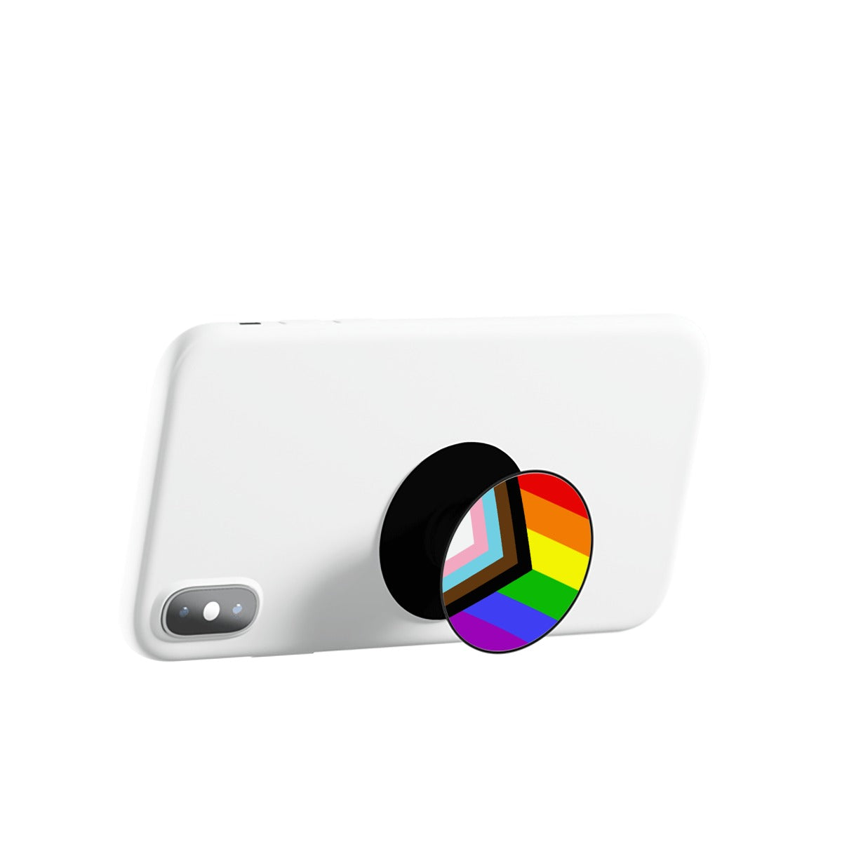 Progress Pride Flag Airbag Mobile Phone Holder