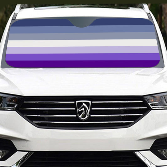 Butch Pride Flag (dorian-rutherford) Windshield Sunshade | 145 cm (57.1)