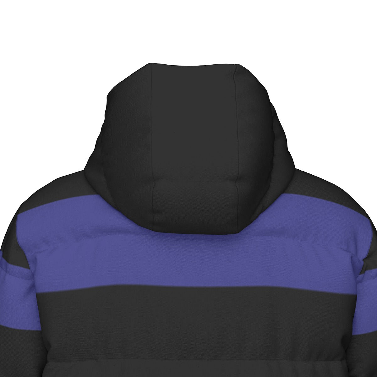 Leather Pride Flag All-Over Print All Genders Long Down Jacket