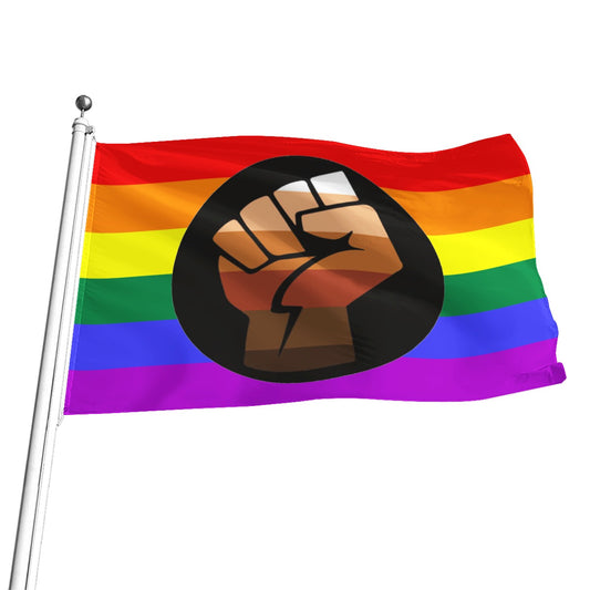 QPOC Pride Flag - Multiple Sizes