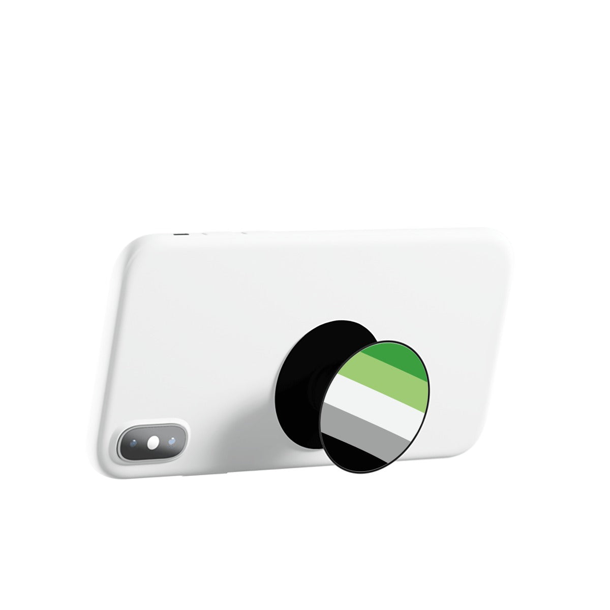 Aromantic Pride Flag Airbag Mobile Phone Holder