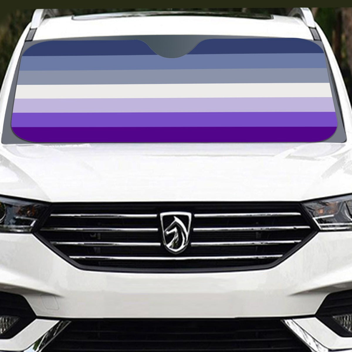 Butch Pride Flag (dorian-rutherford) Windshield Sunshade | 137 cm (53.9")