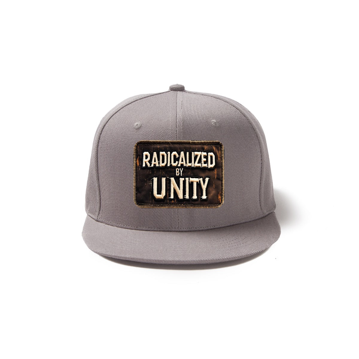 Radicalized By Unity Snapback Hat with Metal Buckle