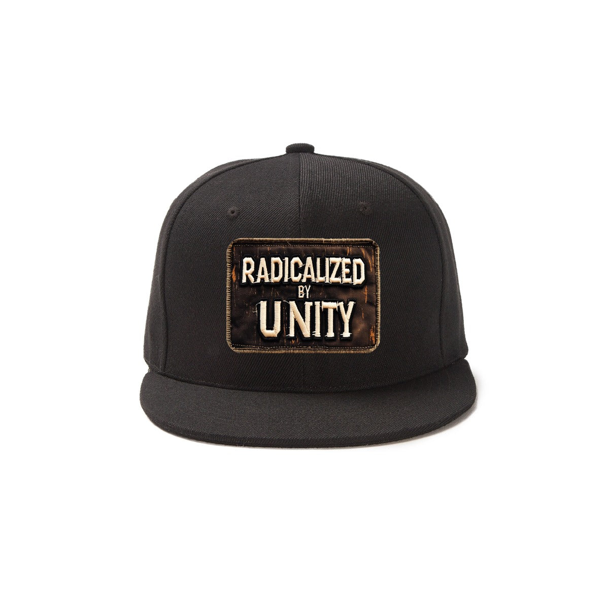 Radicalized By Unity Snapback Hat with Metal Buckle