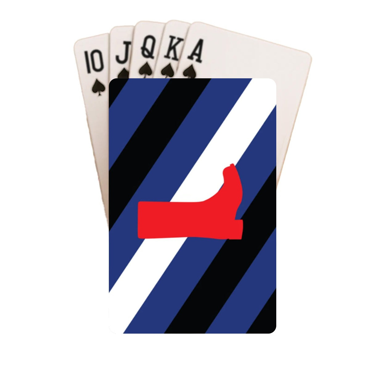 Boot Fetish Pride Flag Playing Cards with Tin Case
