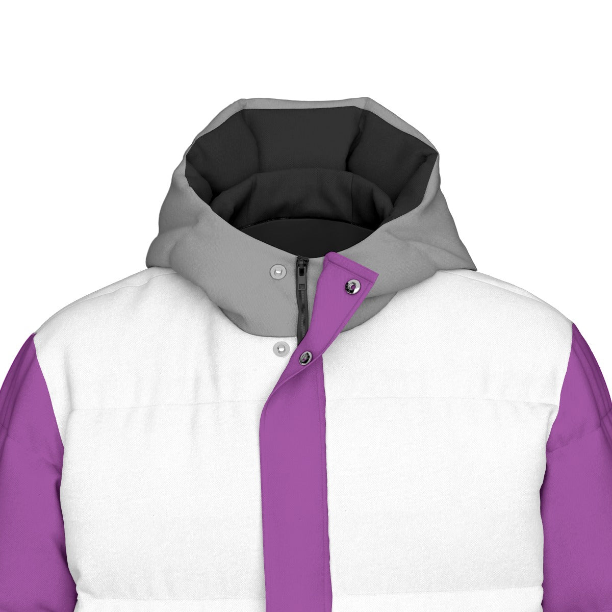 Demisexual Pride Flag All-Over Print All Genders Long Down Jacket