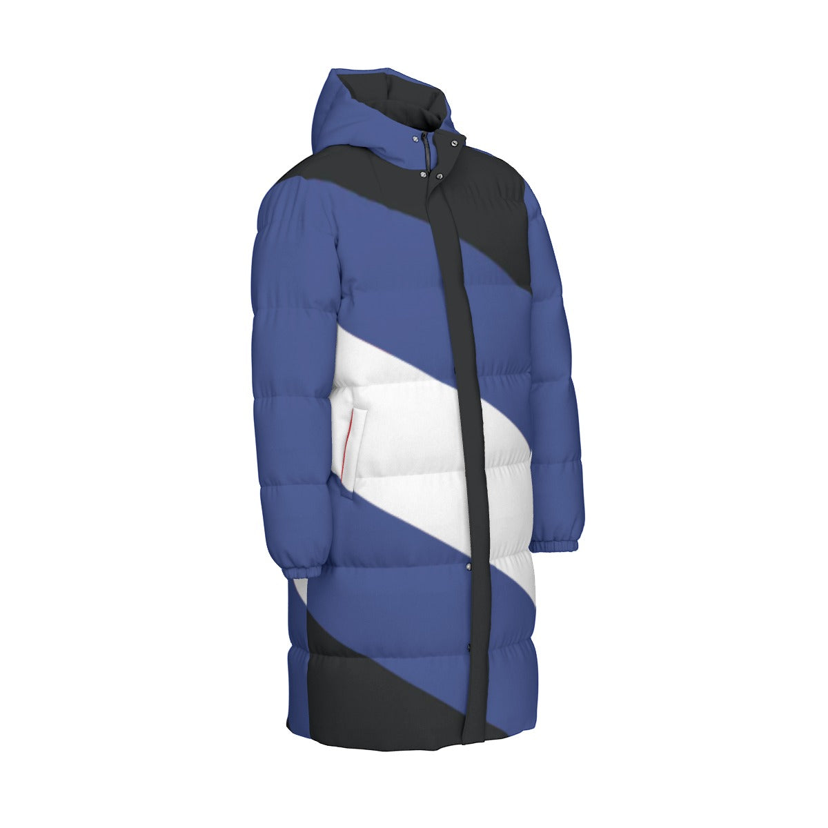 Boot Fetish Pride Flag All-Over Print Unisex Long Down Jacket
