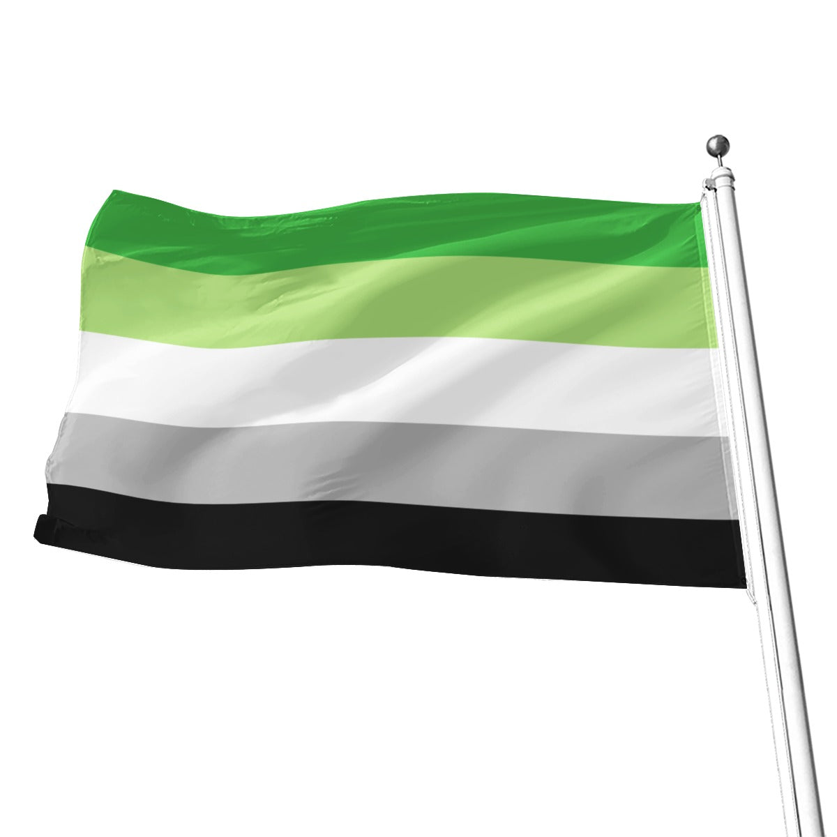 Aromantic Pride Flag - Multiple Sizes