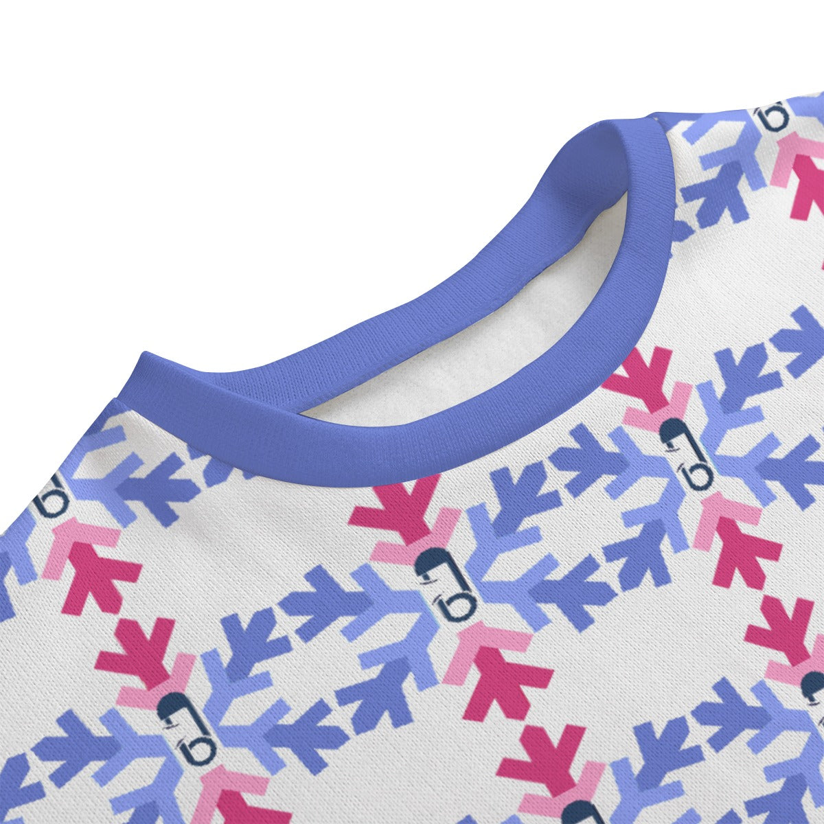 ABDL Pride Flag Snowflake Knitted Fleece - All Genders
