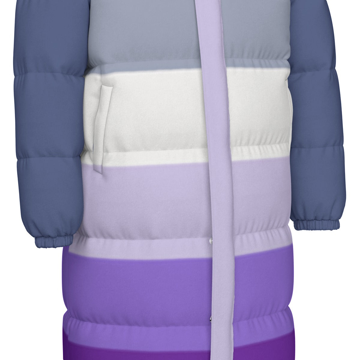 Butch Pride Flag (dorian-rutherford) All-Over Print Unisex Long Down Jacket