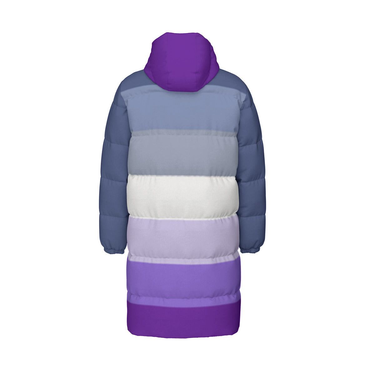 Butch Pride Flag (dorian-rutherford) All-Over Print Unisex Long Down Jacket