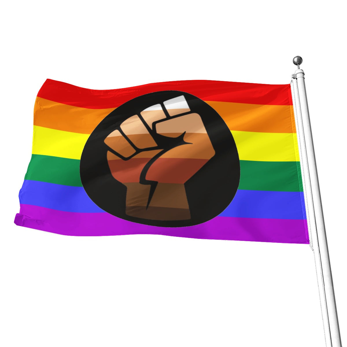 QPOC Pride Flag - Multiple Sizes