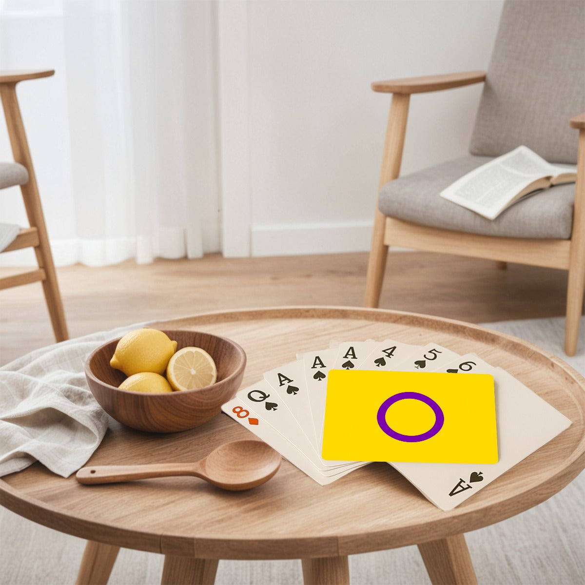 Intersex Pride Flag Playing Cards with Tin Case