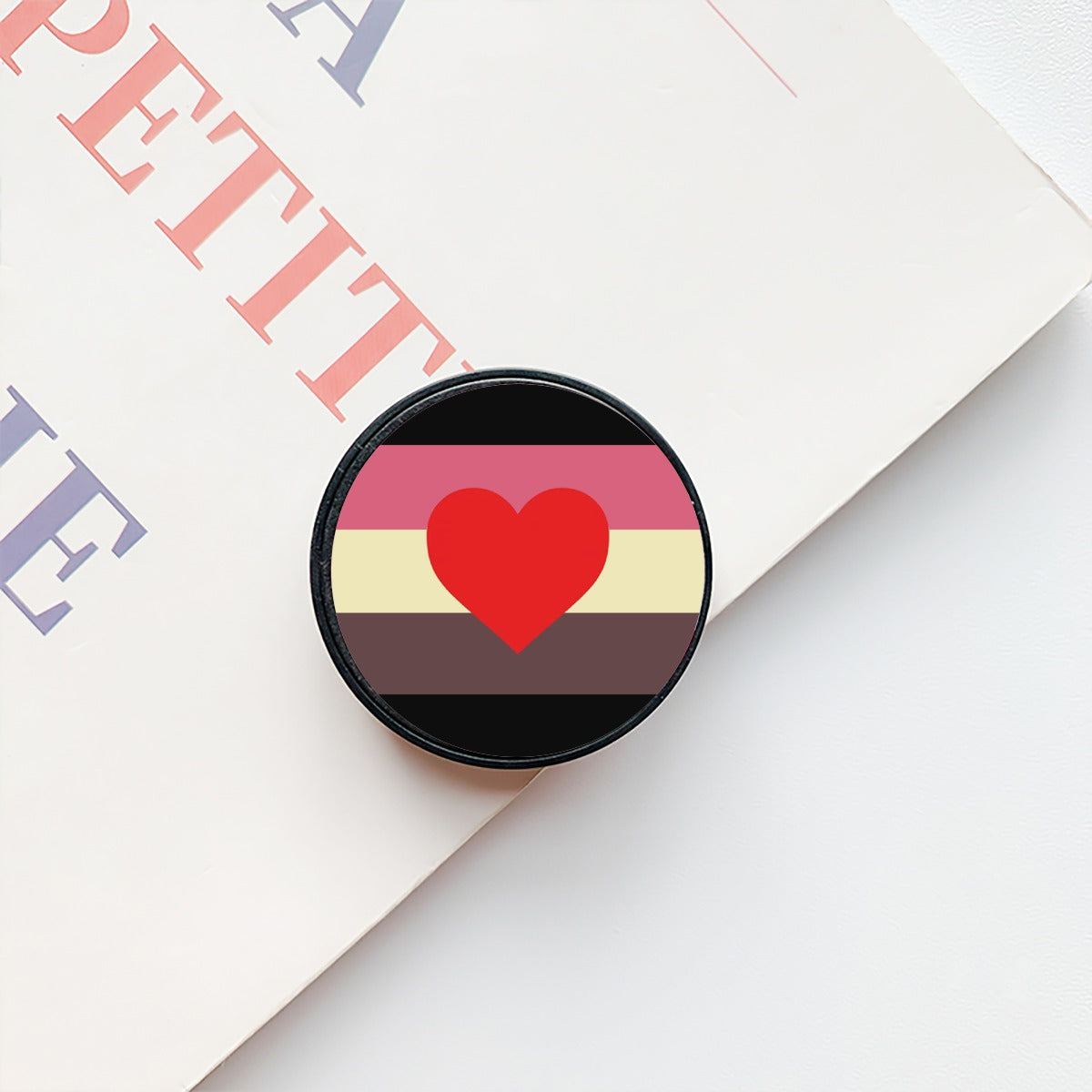 Fat Fetish Pride Flag Airbag Mobile Phone Holder