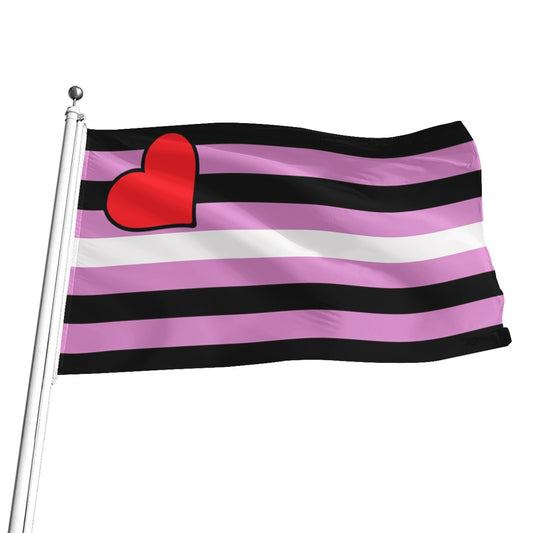 Leather Girl Pride Flag - Multiple Sizes