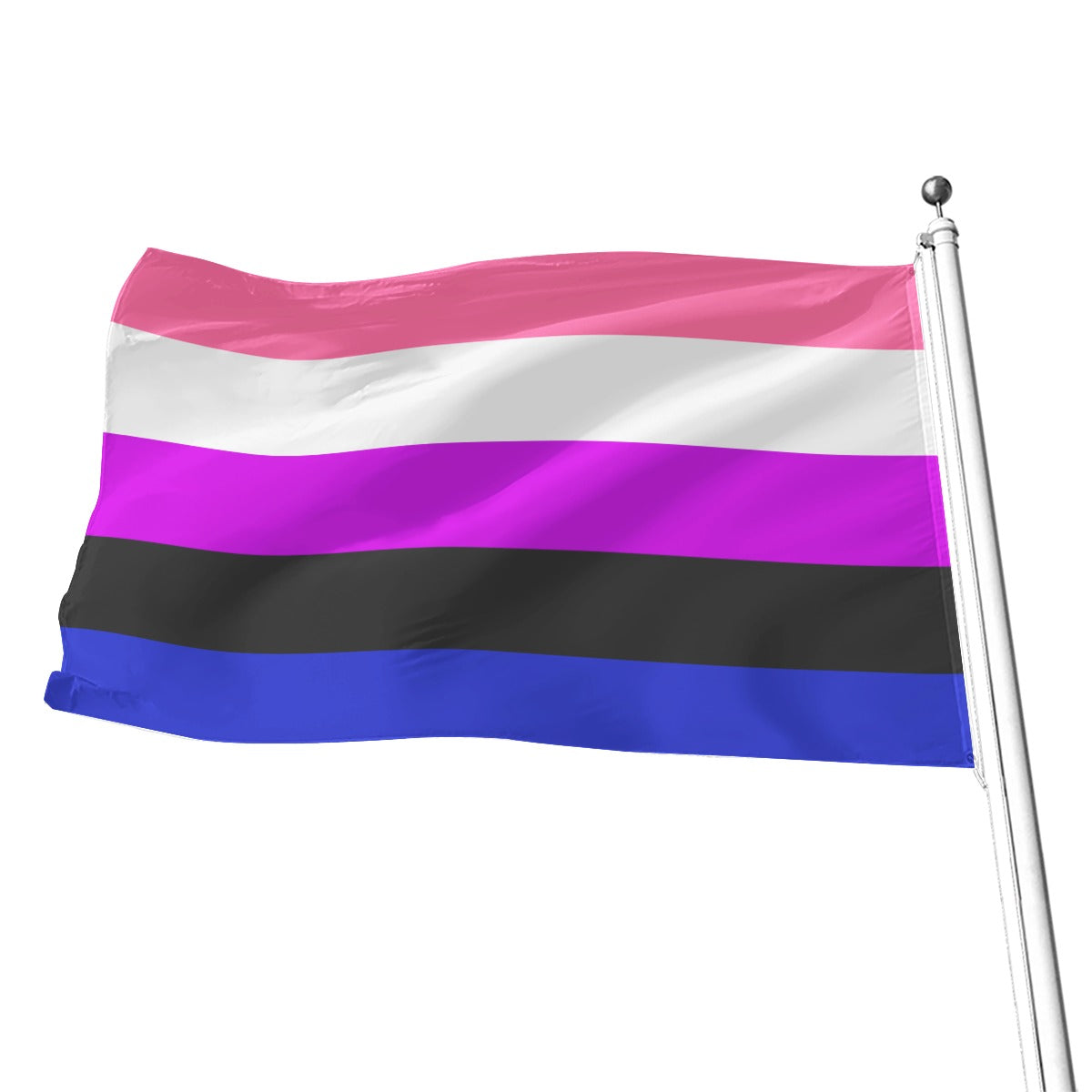 Genderfluid Pride Flag - Multiple Sizes