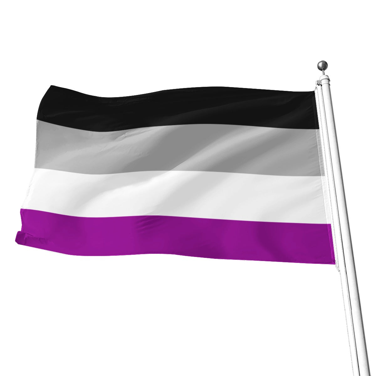 Asexual Pride Flag - Multiple Sizes