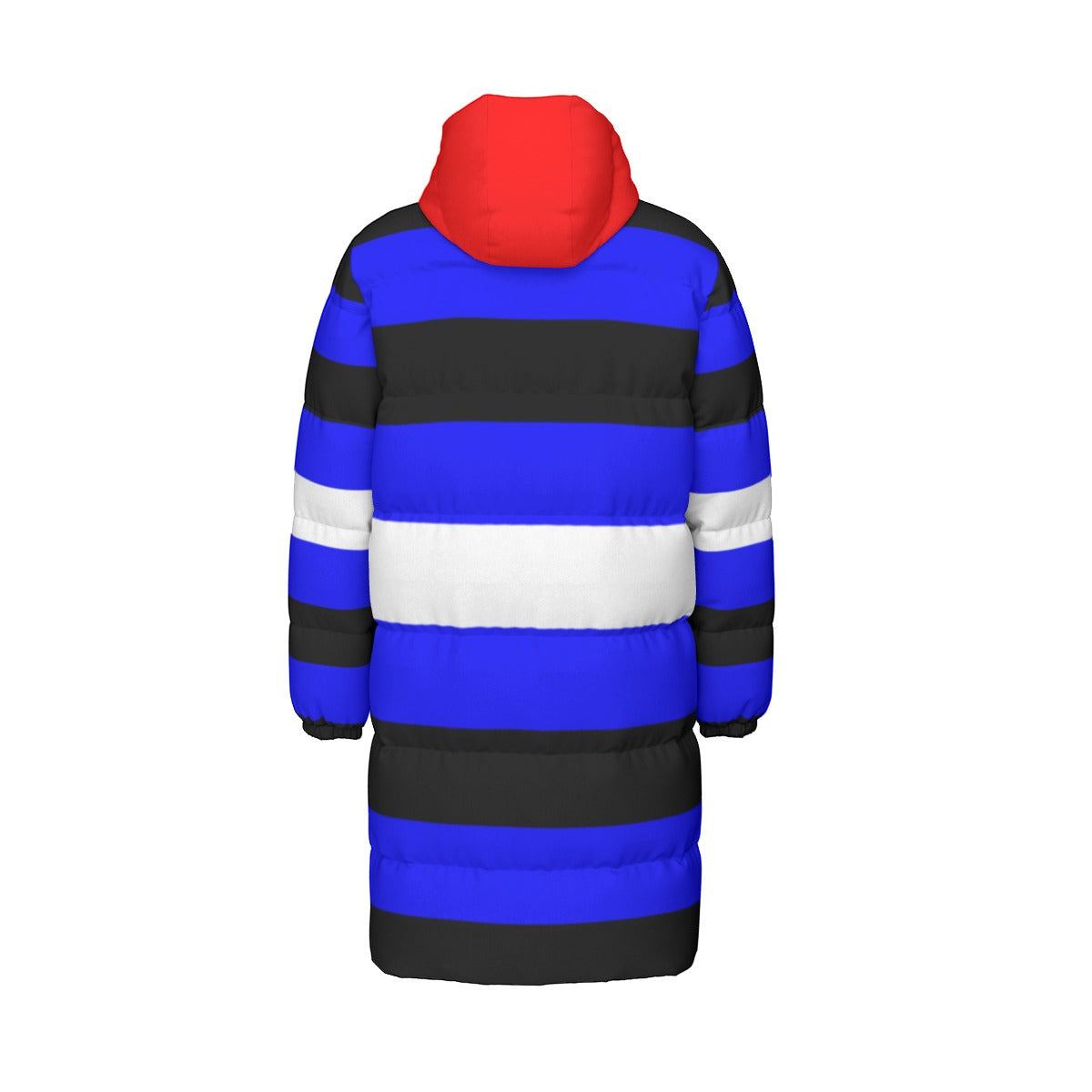 BDSM Fetish Pride Flag All-Over Print Unisex Long Down Jacket